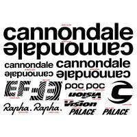 ใหม่ Cannondale สติกเกอร์จักรยานเฟรมจักรยานเสือหมอบ17ชิ้นสติกเกอร์การศึกษา Ef วิสัยทัศน์เมตรอนพาเลซการขี่จักรยาน Poc