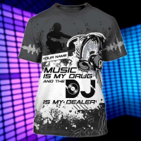 Customized 3D T Shirt For Deejay Man And Woman, Dj Shirt Full Print, Music Is My{plenty}