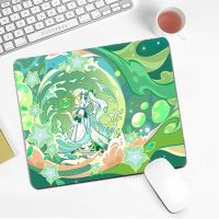 Genshin Impact Locking Edge Small Mouse Mats Rubber Mouse Pad Cute Mousepads Gamer Mousepad Desk Pads Anime Cute Laptop Mat