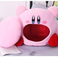 【Ready Stock】? Kirby Star Inhalation Nap Headgear Anime Peripheral Game Second Cute Pet Master Nest Plush Toy Pillow