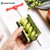 [Varitystore] มันฝรั่งเกลียวตัดคู่มือลูกกลิ้งฝรั่งเศสทอดตัดทำบิดหั่นขูดครัว G Adget เครื่องมือการปรุงอาหารเครื่องตัดผัก