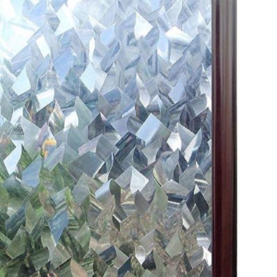 【✱2023 HOT✱】 shang815558 ฟิล์มหน้าต่างความเป็นส่วนตัวสี3d สติกเกอร์น้ำแข็งคริสตัลแบบไม่ติดกาวฟิล์มติดกระจกหน้าต่างแบบคงที่ฟิล์มติดด้วยตนเองสำหรับห้องน้ำ