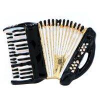 【YF】 CINDY XIANG Enamel Accordion Brooch Men Fashion Jewelry Musical Instruments Accessories Color New 2022