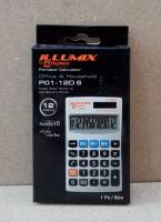 เครื่องคิดเลข รุ่น P01-12D S 12 หลัก ตราช้าง Portable Calculator 12 Digit by Elephant