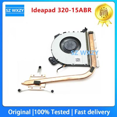 For Lenovo Ideapad 320-15ABR Laptop AMD CPU Heatsink With Fan AT1550020F0 AT1550020S0 80XS00DJUS 100% Tested Fast Ship