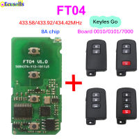 Lonsdor FT04 Circuit Board 7000 433MHz 433.92MHz 8A Chip Keyless Go Car Remote Smart Key Pcb for Lexus Toyota