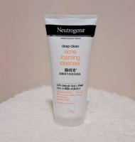 Neutrogena Deep Clean Acne Foaming Cleanser 175g นูโทรจีนา ดีพ คลีน แอคเน่ โฟมมิ่ง คลีนเซอร์ 175 กรัม