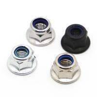 【hot】☬✕ M12 304 / Carbon Flange nylon lock nut Insert Self-locking Nylock Locknut