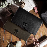 A6 Retro Pu Leather Cover Business Planner Notebook Loose-leaf 6 Holes Binder Inner Pages Paper Traveler Tie Buckle Notepad