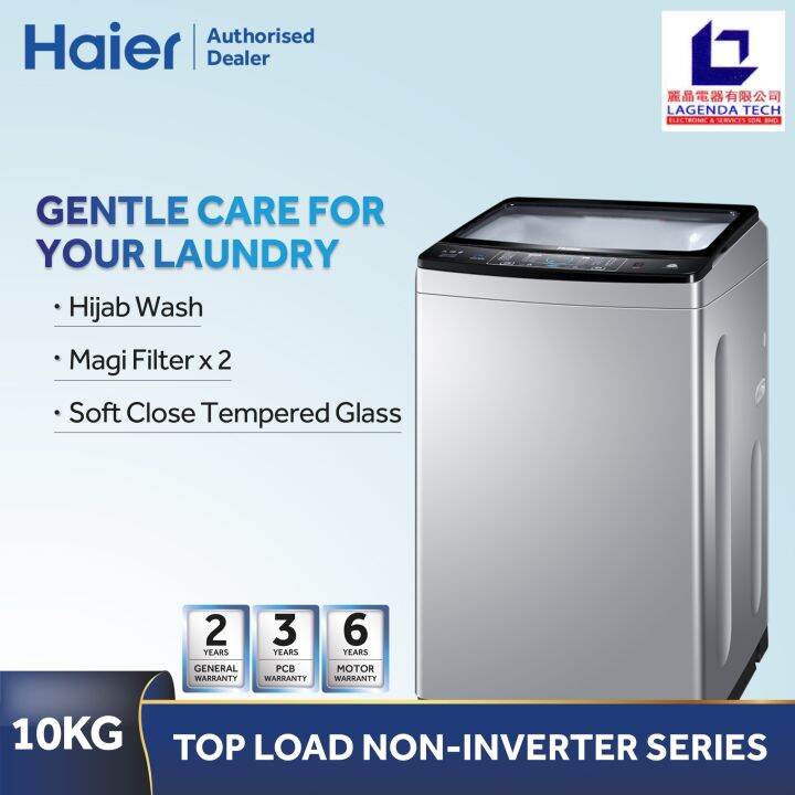 haier washing machine hwm100 m826