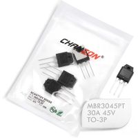 5 ชิ้น MBR3045PT Schottky Barrier Rectifier Diodes 30A 45V TO-3P TO-247AD 30 Amp 45 โวลต์ MBR3045 PT