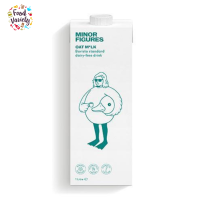 Minor Figures Oat Milk 1 Lt ไมเนอร์ ฟิเกอร์ส เครื่องดื่มนมข้าวโอ๊ต 1 L