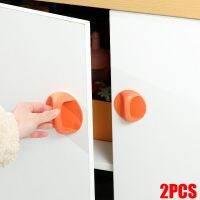 2Pcs Mini Drawer Handles Self-Adhesive Suction Cup Kitchen Cabinet Knobs And Handles Wardrobe Pulls Furniture Handle Hanger Hook Door Hardware