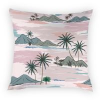 Ocean Beach Decorative Throw Pillows Case Landscape Tree Cushions Cover Scenery Decor Pillow Cases Bed Cushion Cover Kussenhoes