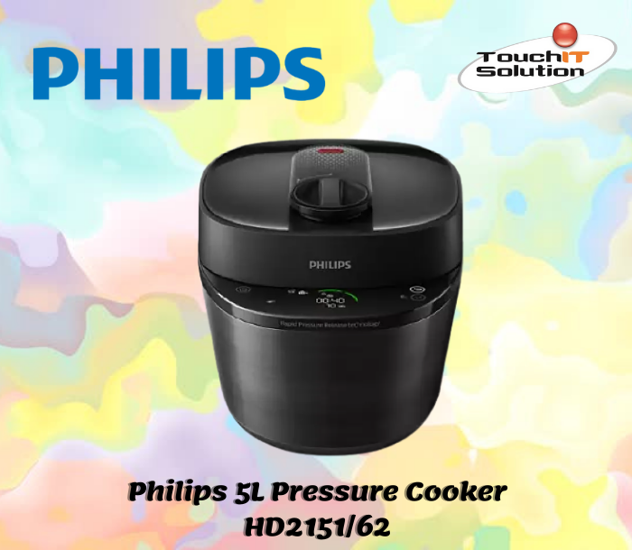 Philips 5L HD2151/62 Pressure Cooker AllinOne Cooker Pressurized Lazada