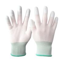 XHLXH High Quality 1 Pair Finger Coated Wear-resisting Labor Protection Antiskid Electronic Working Gloves Antistatic Gloves Finger Protection Industrial Gloves