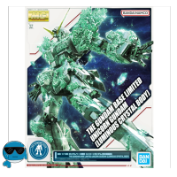 MG 1/100 THE GUNDAM BASE Limited UNICORN GUNDAM (LUMINOUS CRYSTAL BODY) (Crystal of Light)