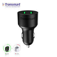 Tronsmart CC2TF Quick Charge 3.0 Car Charger หัวชาร์จโทรศัพท์สำหรับรถยนต์ 2 พอร์ต 36W พร้อมการชาร์จเร็ว 3.0