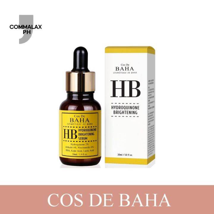 Cos De BAHA Hydroquinone Brightening Serum 30ml (HB)+ Albutin 4% ...