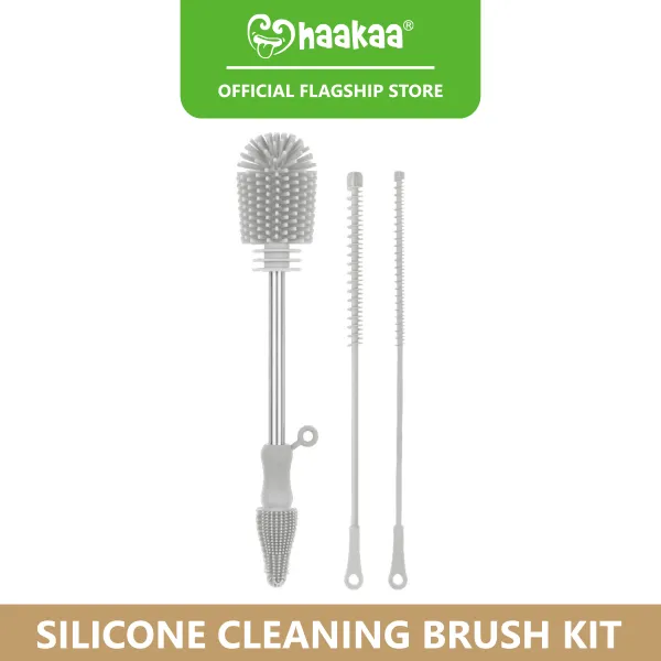 Haakaa Silicone Cleaning Brush Kit Lazada PH