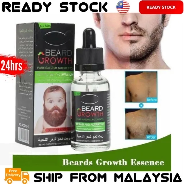 AICHUN Original Beard Growth Men ESSENTIAL OIL HAIR ESSENCE Beauty | Lazada