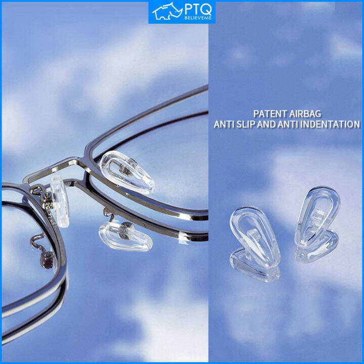 Nose Pads for Eyeglasses Silicone Accessories Silicone Nonslip Nose Pad Mirror Pad Sunglasses