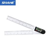 Shahe มุม Inclinometer 200มิลลิเมตรมุมดิจิตอลไม้บรรทัดอิเล็กตรอน Goniometer มุมไม้โปรแทรคเตอร์หามุมเครื่องมือวัด