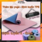 Thảm Tập Yoga Định Tuyến TPE cao cấp tặng kèm túi đựng - Thảm yoga chống trượt chính hãng EROS thumbnail