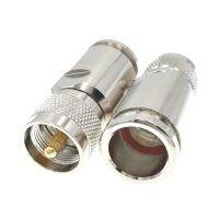 UHF Male Clamp RF Connector For LMR600 12D-FB Coaxial Cable