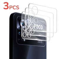 3-1Pack For Xiaomi Poco X4 Pro 5G Rear Camera Tempered Glass Screen Protector Back Lens Clear HD Protective Film Accessories Camera Screen Protector
