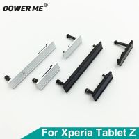 Dower Me Original New Charging Port USB Cover+Micro SD Port Slot +Earphone Jack Dust Plug for Sony Xperia Tablet Z