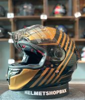 หมวกกันน็อคเต็มใบ BELL RACE STAR FLEX DLX GLOSS BLACK/GOLD