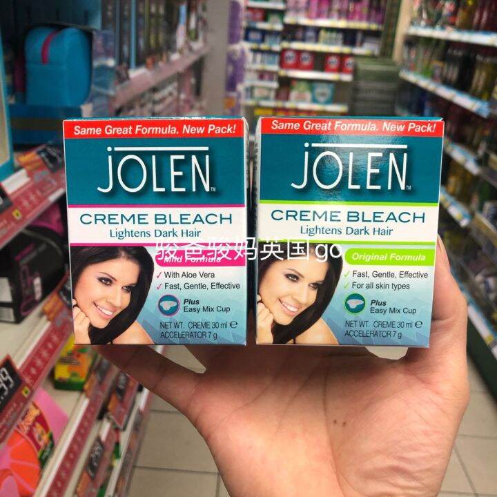 British jolen bleaching agent dyed eyebrow sweat hair dyeing