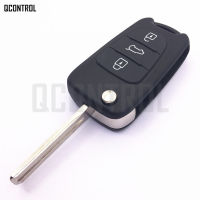 QCONTROL Remote Key HA-T005 CE0678 for HYUNDAI i30 433MHz TOY40 Key Blade ID46 Transponder Chip