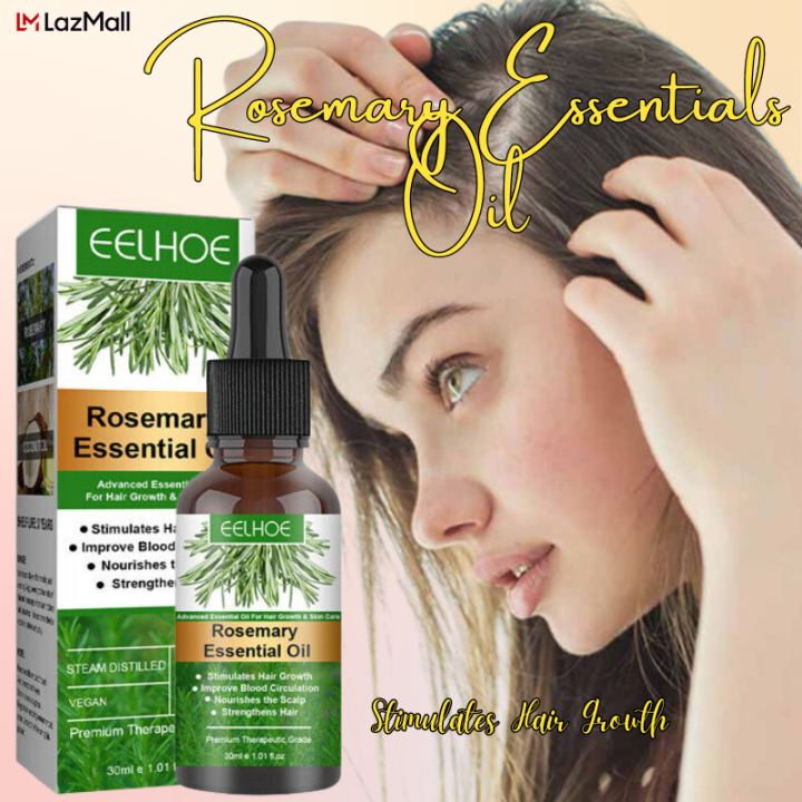 Eelhoe Rosemary Essential Oil Control Scalp Oil Promote Hair Follicle ...