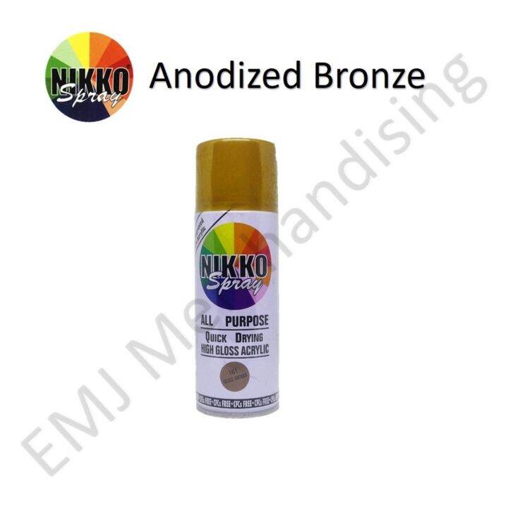 Nikko Anodized Bronze Gloss Antique Spray Paint Lazada PH