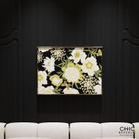 CHIC REPUBLIC WHITE SERENITY-B/50x70,ภาพติดฝาผนัง - สี หลากสี