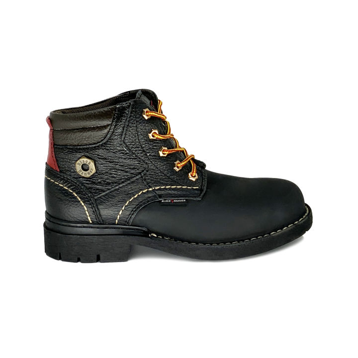Black Hammer Safety Boot 4000 Series Mid Cut Shoelace Safety Shoe ...