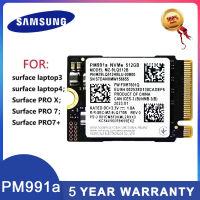 M.2 SSD Samsung PM991a ขนาด2230 GB 512GB 1TB PCIe 3.0X4โซลิดสเตทไดรฟ์ Nternal PCIe NVME SSD สำหรับ Surface Pro 7 + โต๊ะอบไอน้ำ