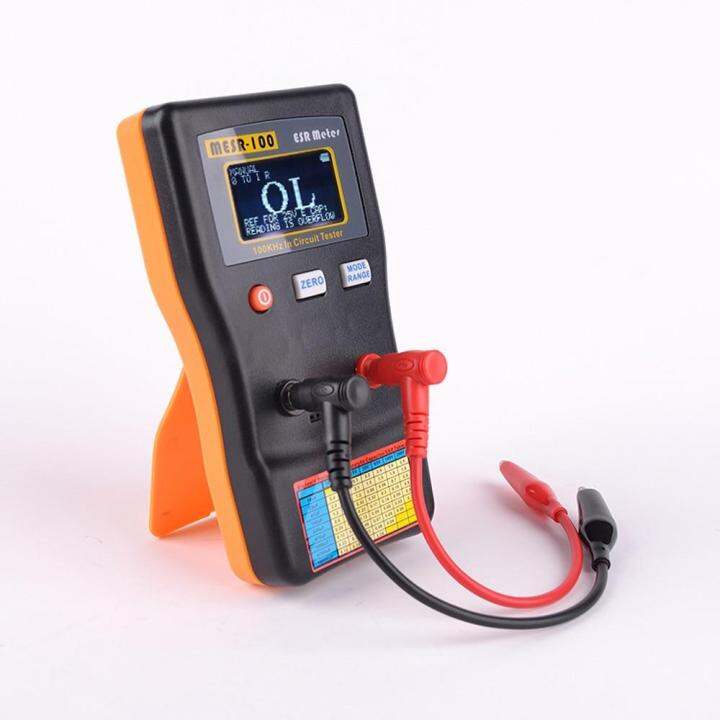 MESR100 ESR Capacitance Meter Ohm Professional Measuring Resistance