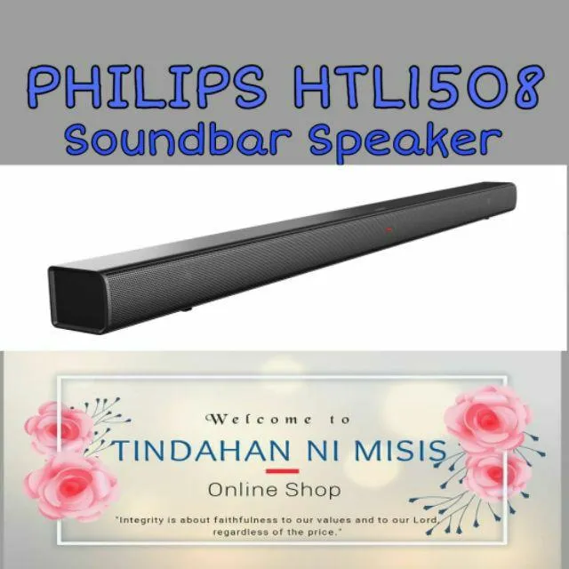 PHILIPS Soundbar Speaker HTL1508 Lazada PH
