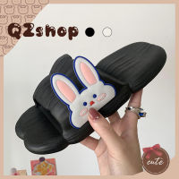 QZshop ?รองเท้าแตะแฟชั่น ลายน้องกระต่ายน่ารักๆ ? เหมือนเด็ก เครื่องประดับน่ารัก ? สะดวกสบาย ถูก ใครชอบไม่ซ้ำมาตำกันได้น้าา?