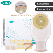 Cofoe 10pcs 20mm - 60mm Colostomy Bag with Activated Carbon Filter