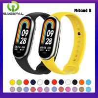 สายซิลิโคนสำหรับ Xiaomi MI Band 8สายนาฬิกาซิลิโคนอะไหล่สายรัดข้อมือสำหรับสร้อยข้อมือกีฬา Xiaomi 8อุปกรณ์เสริม