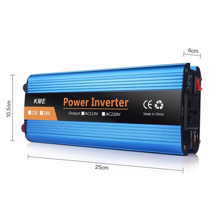 carmaer-2400w-car-smart-multi-function-digital-display-inverter-household-power-converter-specification-24v-to-220v