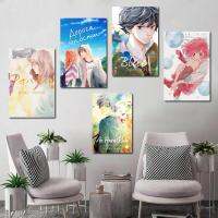 Ao Haru Ride End อะนิเมะภาพวาดตกแต่ง-24x36ผ้าใบโปสเตอร์ผนังศิลปะสำหรับห้องนั่งเล่นและห้องนอน