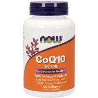 NOW FOOD CoQ10 60 mg/120 softgels