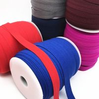 10 M/roll 15mm Polyester Ribbon Satin Bias Tape Bias Binding Solid Color Non-iron Edge Strip For DIY Garment Sewing And Trimming Sewing Machine Parts