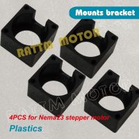 ☈▥❏ More Thickness Lower Price 4PCS Plastic Nema 23 Stepper Motor mounts motor bracket DIY engraving machine parts