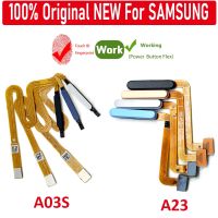 เครื่องสแกนลายนิ้วมือดั้งเดิม Touch ID Connect Return Key Recognition Sensor Flex Cable สําหรับ Samsung Galaxy A23 A03S A037F